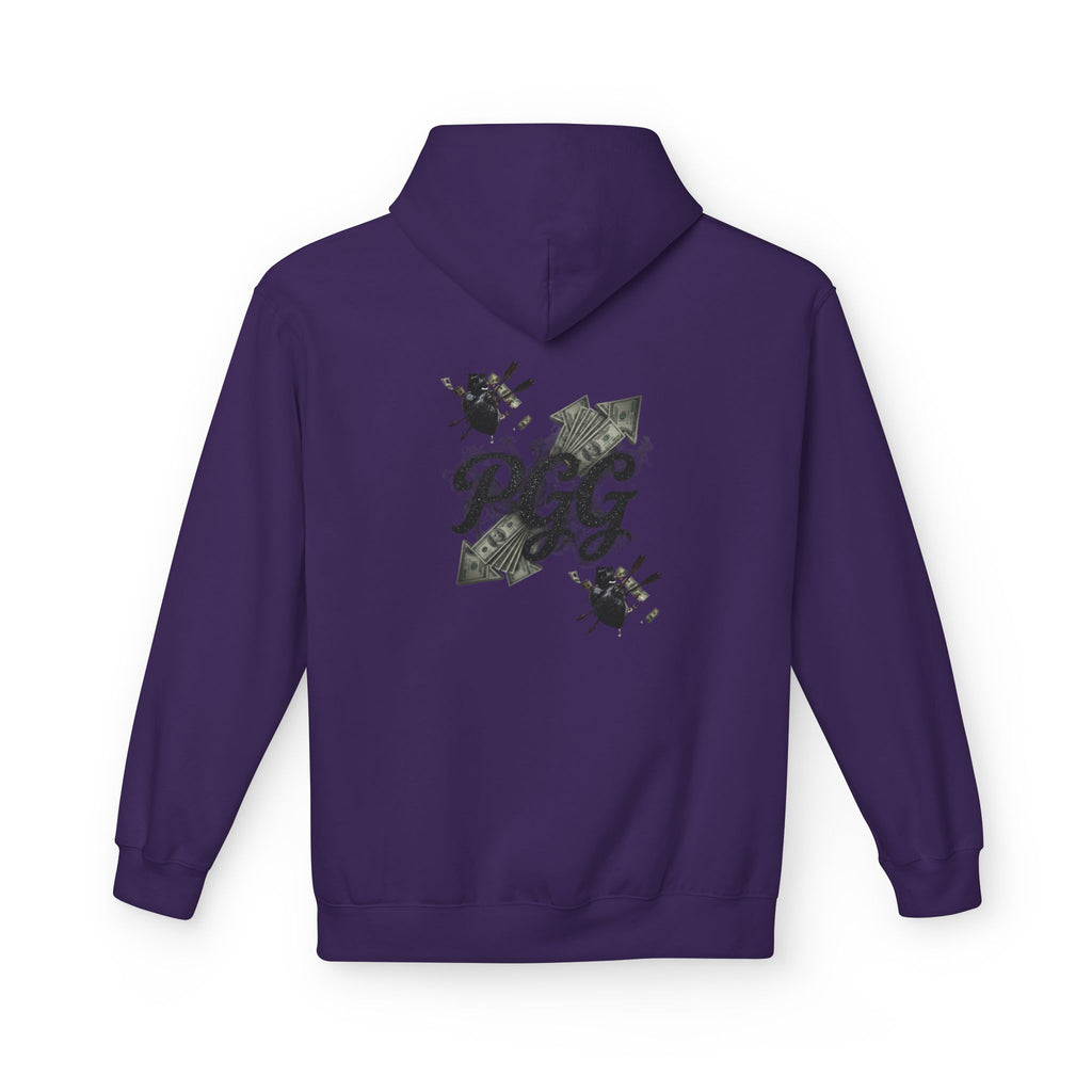 Hoodie - 'Plucky Go-Getter' Graphic Money & Hearts Streetwear Hoodie