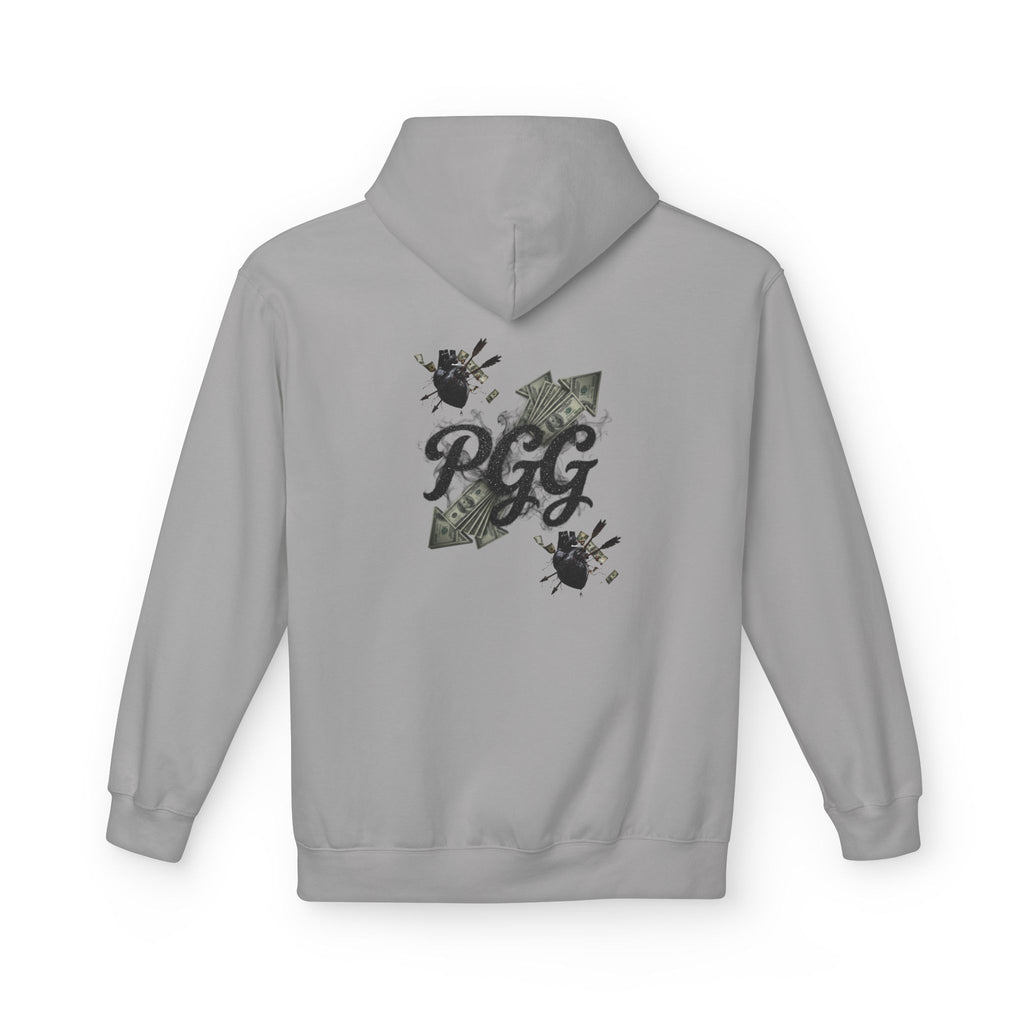 Hoodie - 'Plucky Go-Getter' Graphic Money & Hearts Streetwear Hoodie