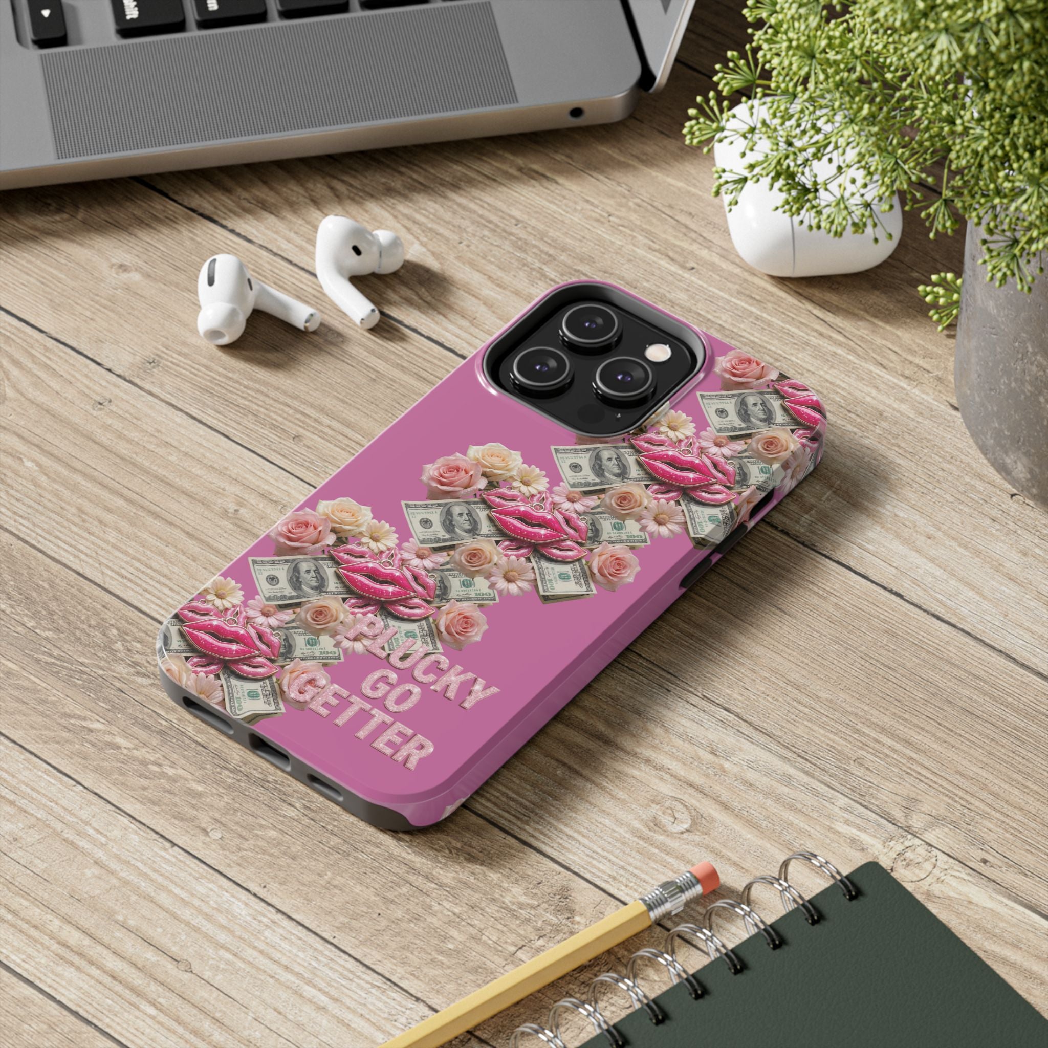 Girly Lover Tough Phone Case — "Plucky Go-Getter" Protective Case