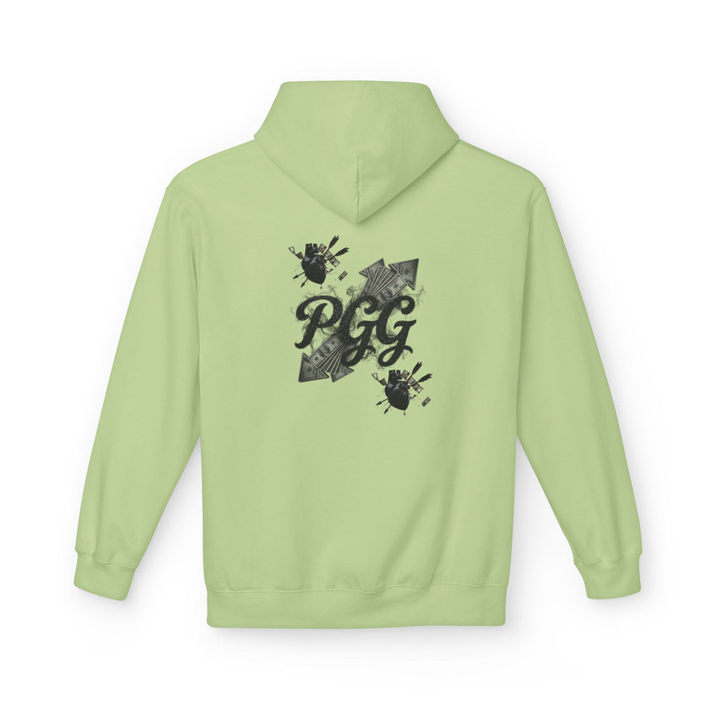 Hoodie - 'Plucky Go-Getter' Graphic Money & Hearts Streetwear Hoodie