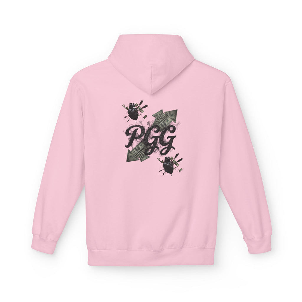 Hoodie - 'Plucky Go-Getter' Graphic Money & Hearts Streetwear Hoodie