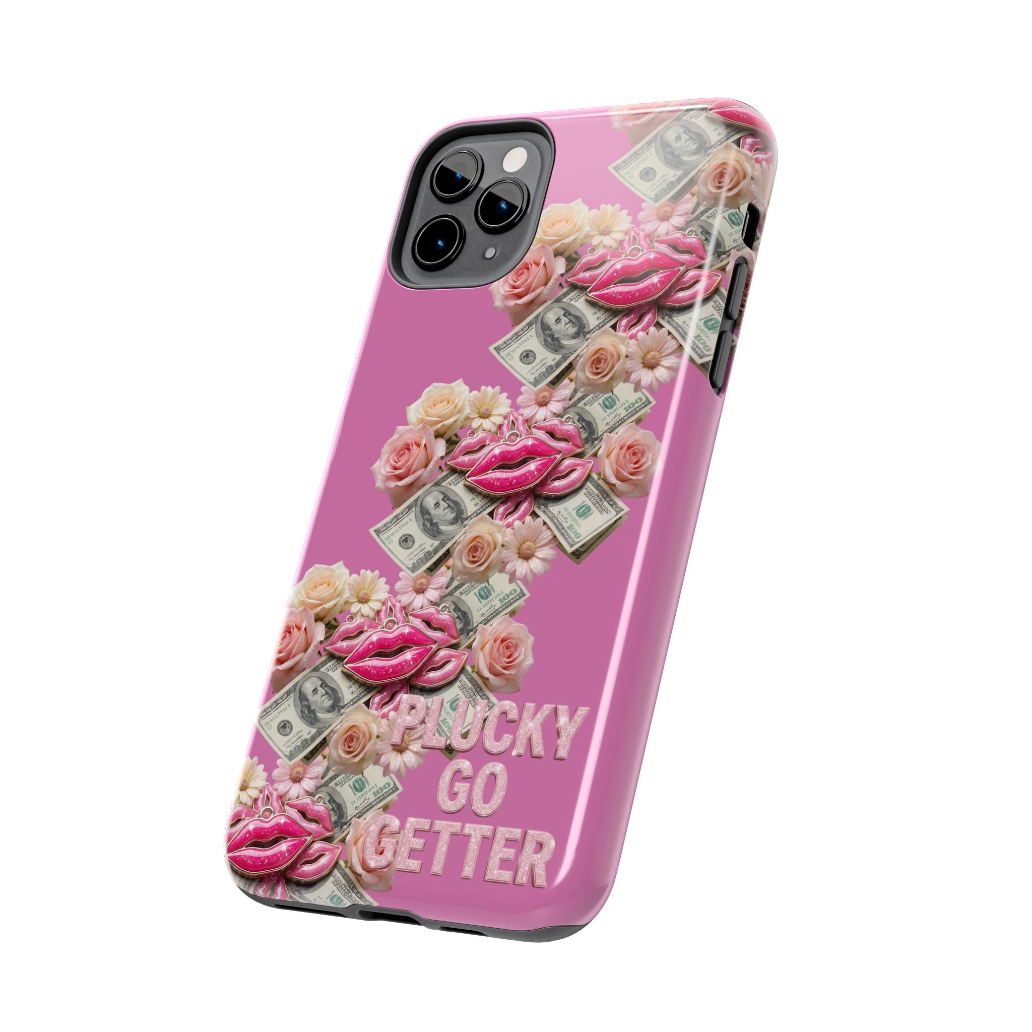 Girly Lover Tough Phone Case — "Plucky Go-Getter" Protective Case