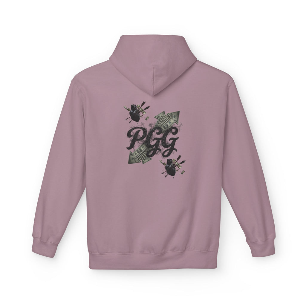 Hoodie - 'Plucky Go-Getter' Graphic Money & Hearts Streetwear Hoodie