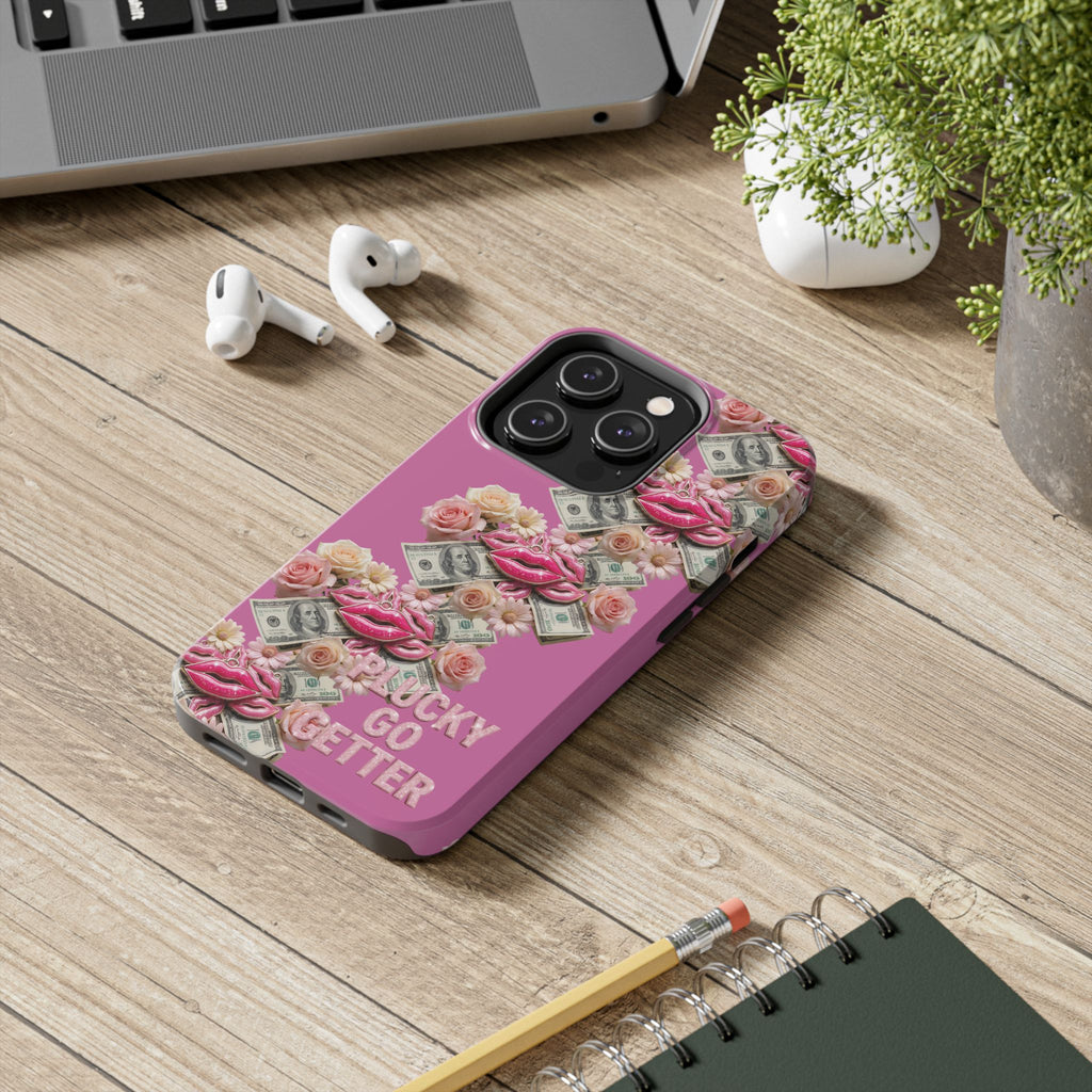 Girly Lover Tough Phone Case — "Plucky Go-Getter" Protective Case