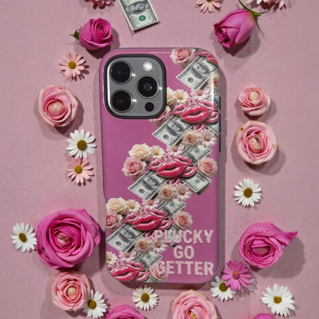 Girly Lover Tough Phone Case — "Plucky Go-Getter" Protective Case