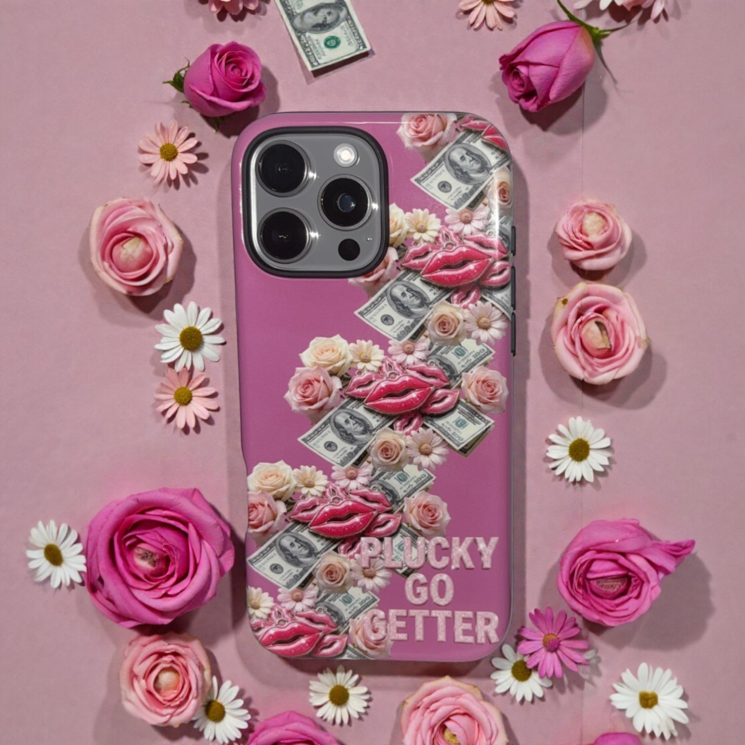 Girly Lover Tough Phone Case — "Plucky Go-Getter" Protective Case